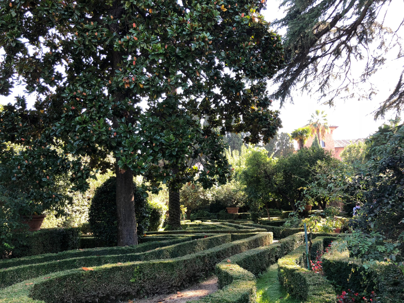 Giardino Villa del Priorato dei Cavalieri di Malta Roma